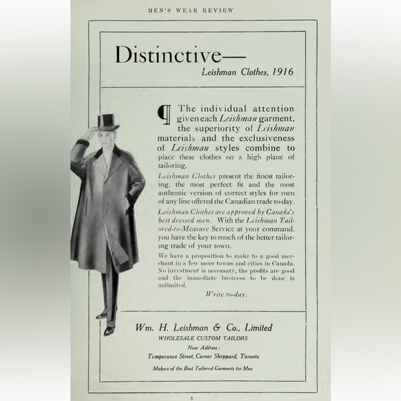 Wm H Leishman Vintage 100% Lambswool V-Neck Sweater (Wardrobe Essential) - Picture 12 of 12